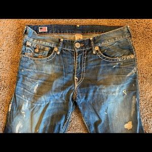 Size 34 classic Ricky Super T True religion jeans